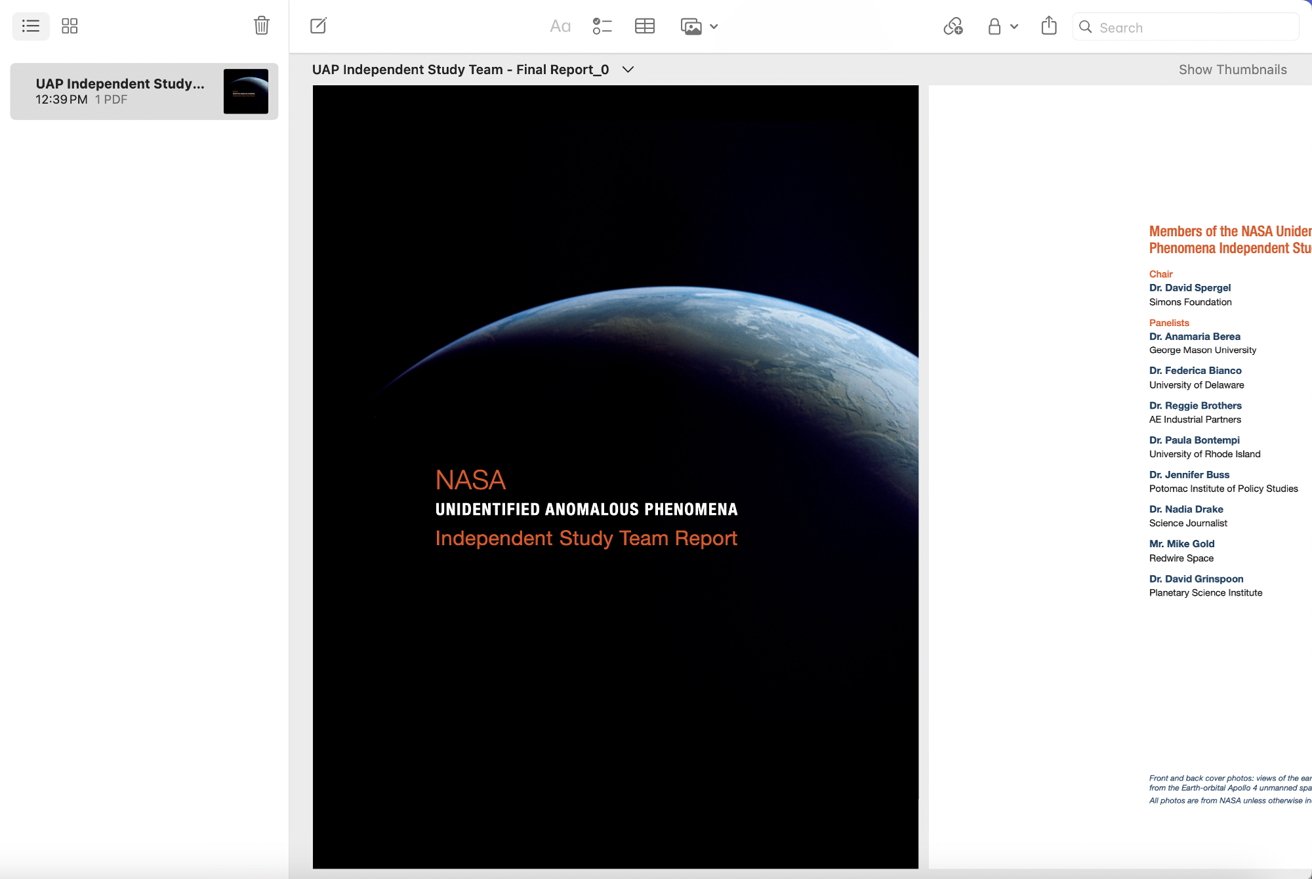 Использование Apple Notes для PDF-файлов