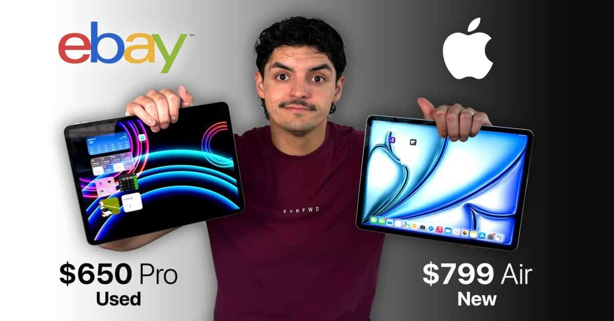 Новый iPad M2 iPad Air или старый iPad Pro, что лучше? [Video]