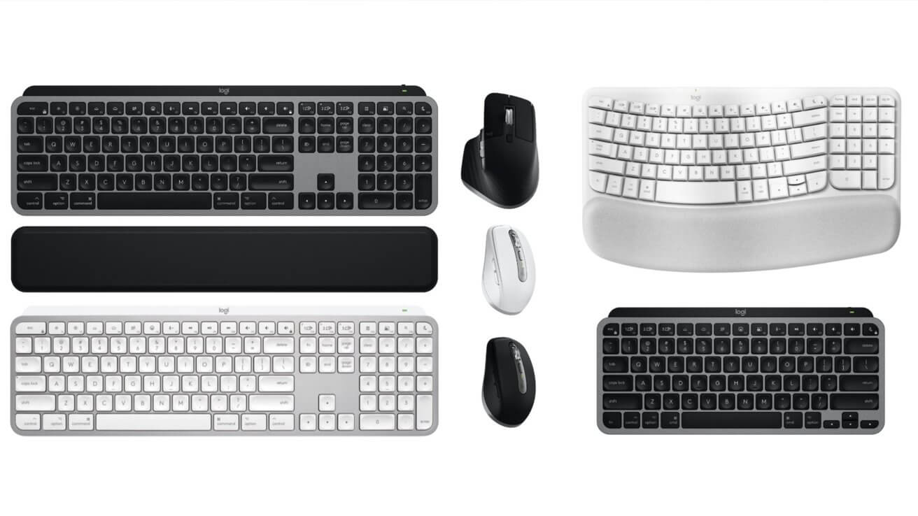 Logitech расширяет Designed for Mac новыми клавиатурами и мышами