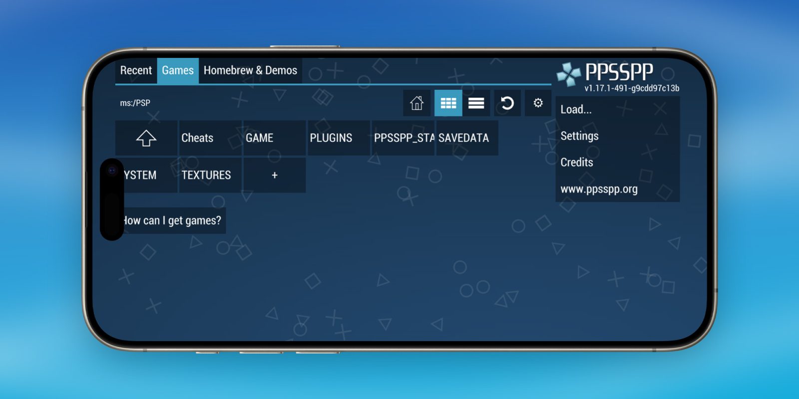 Популярный игровой эмулятор PPSSPP теперь доступен в iOS App Store