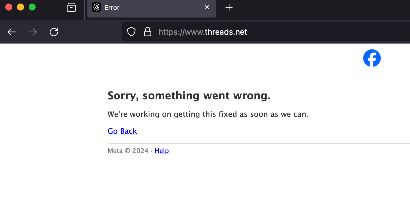 Instagram, Threads и другие мета-сервисы недоступны для некоторых пользователей.