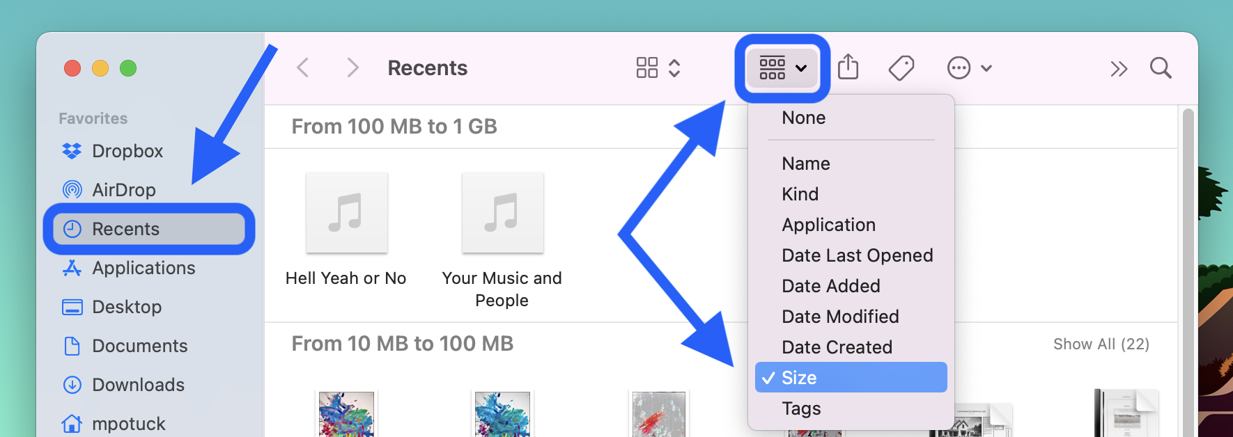 Как освободить место на Mac и освободить скрытые файлы. Пошаговое руководство Finder 1