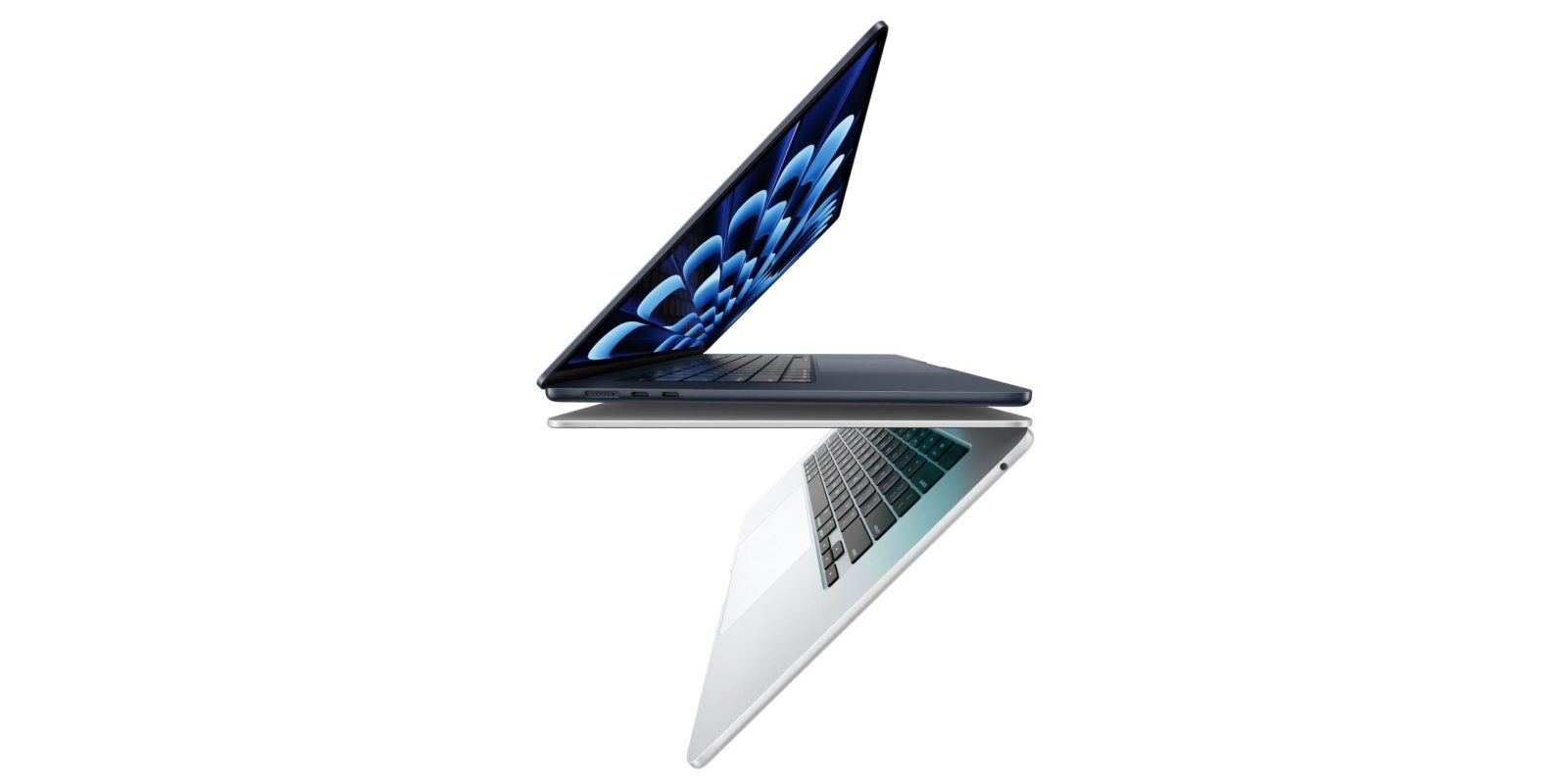 Intel Thunderbolt Share Mac |  Две модели MacBook Air с портами Thunderbolt