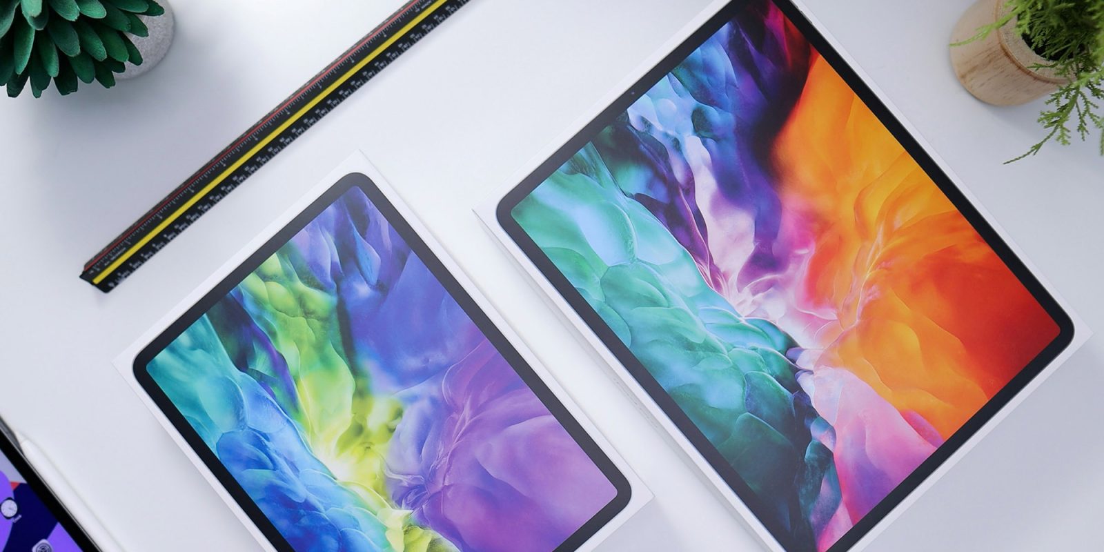 Возможности Apple AI | Показаны существующие коробки iPad Pro