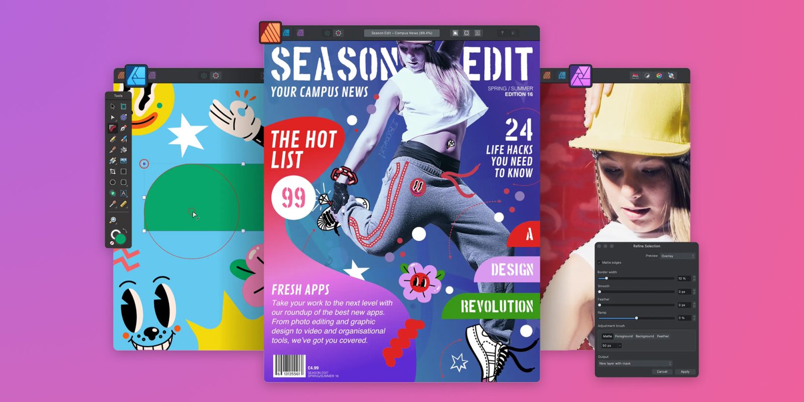 Приложения Affinity от Canva