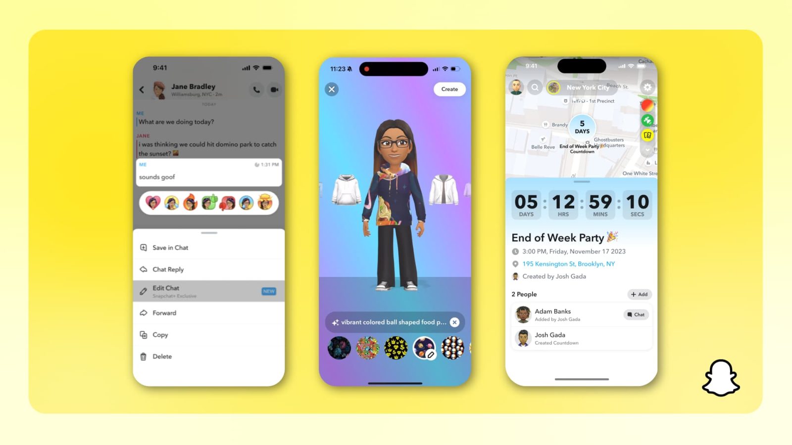 Новые возможности Snapchat