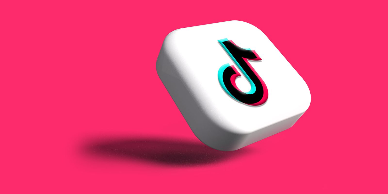 Выкуп TikTok |  3D логотип на красочном фоне