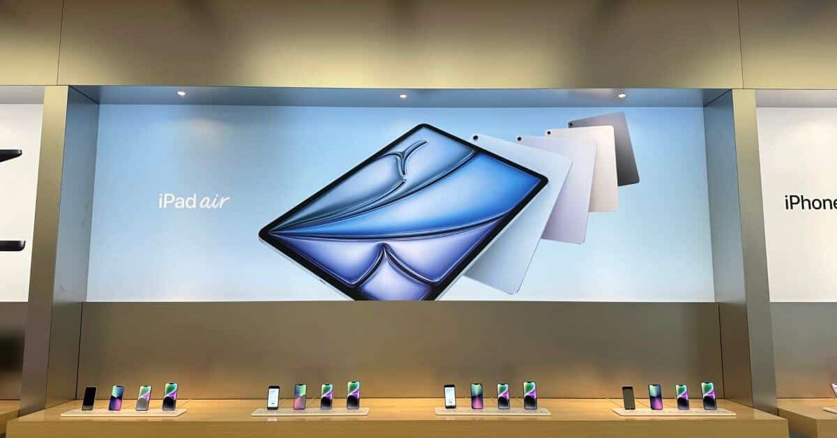 Apple утверждает, что заявления о производительности M2 iPad Air точны, несмотря на путаницу с графическими процессорами