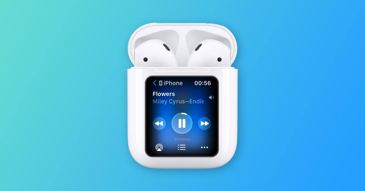 Ваш будущий чехол для AirPods может быть очень похож на современный iPod nano