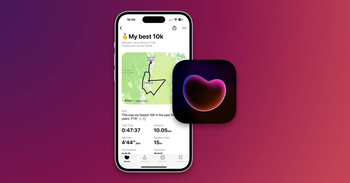 В фитнес-трекере Gentler Streak появились новые значки и многое другое