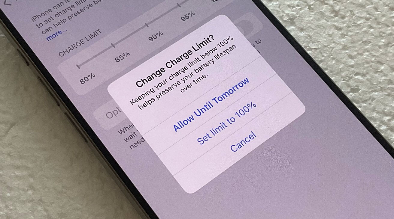 В iOS 18 добавлены новые возможности зарядки для экономии заряда аккумулятора iPhone