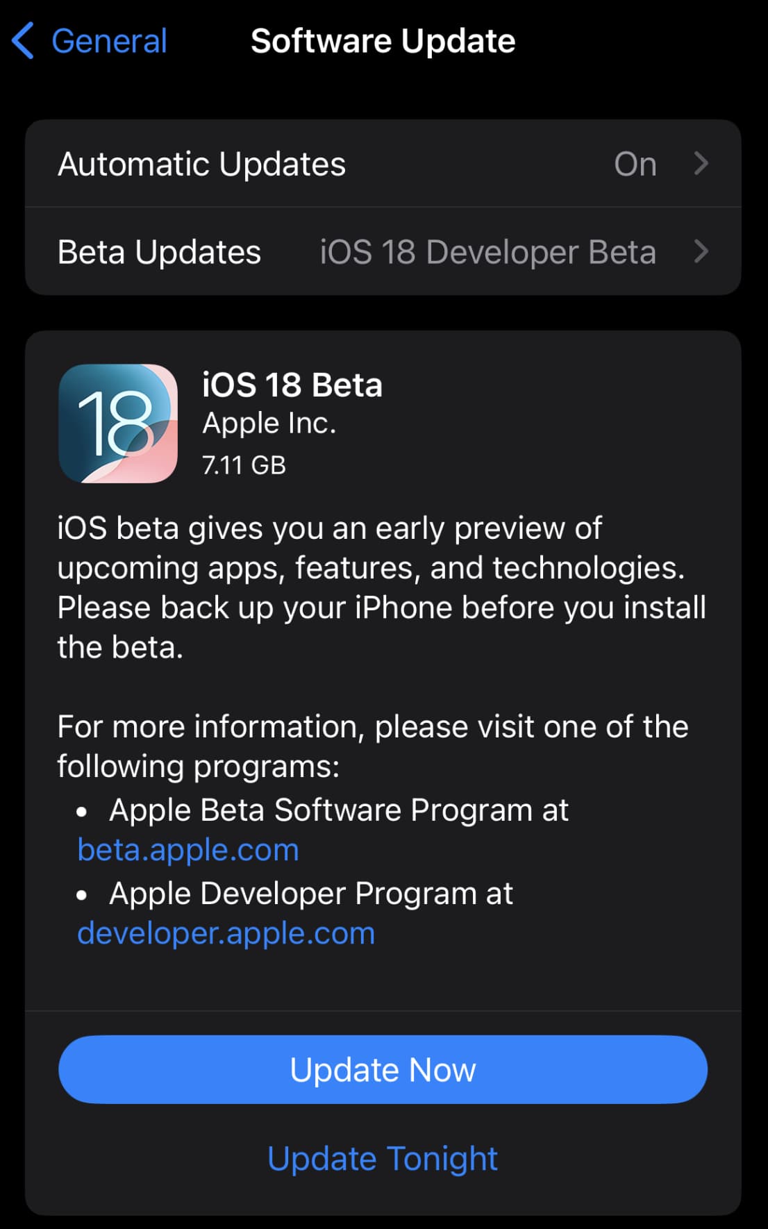 Как установить iOS 18 бета 2