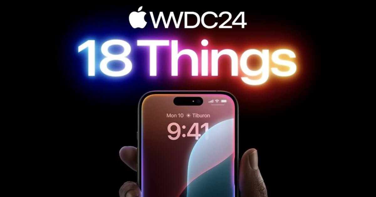 Apple выделила 18 главных функций WWDC за 3 минуты [Video]