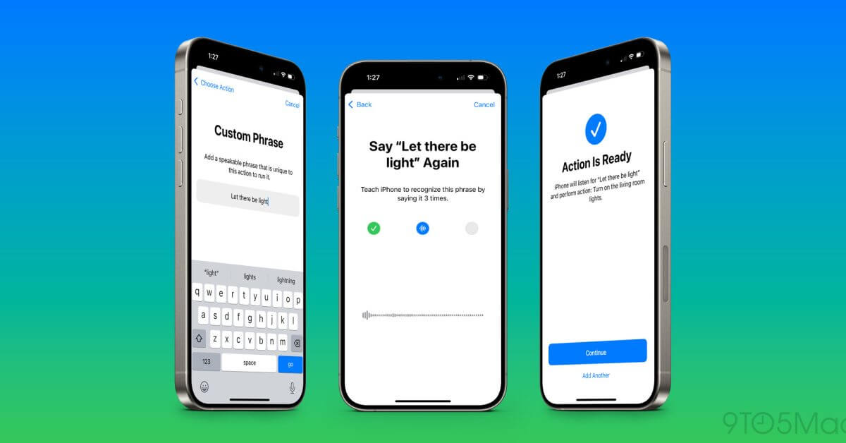 iOS 18: пользовательские голосовые команды могут управлять даже заблокированным iPhone