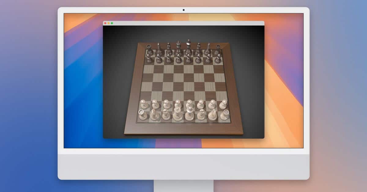 macOS Sequoia представляет обновление игры Apple Chess