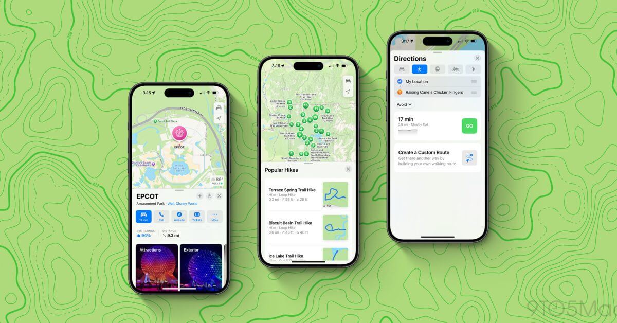 Apple Maps в iOS 18: все новое, что появится этой осенью