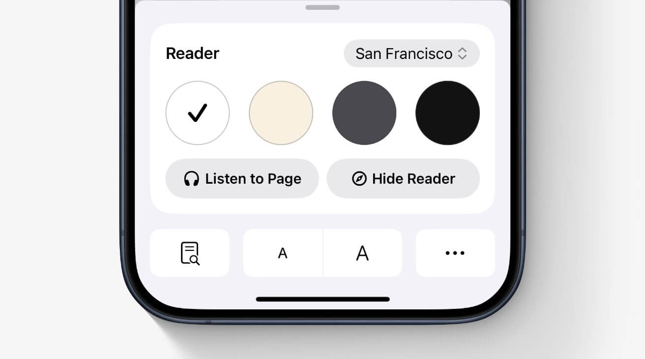 Даже без Apple Intelligence Safari Reader лучше в iOS 18