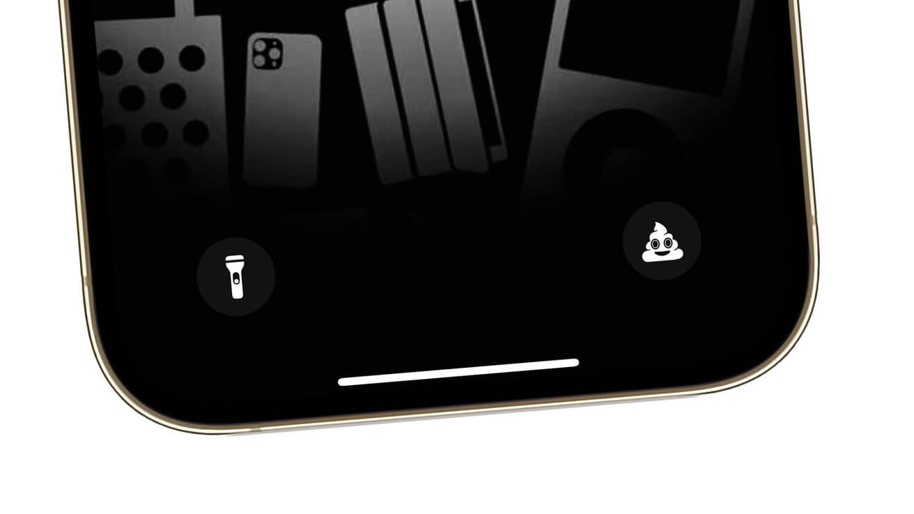 Как изменить кнопки экрана блокировки в iOS 18