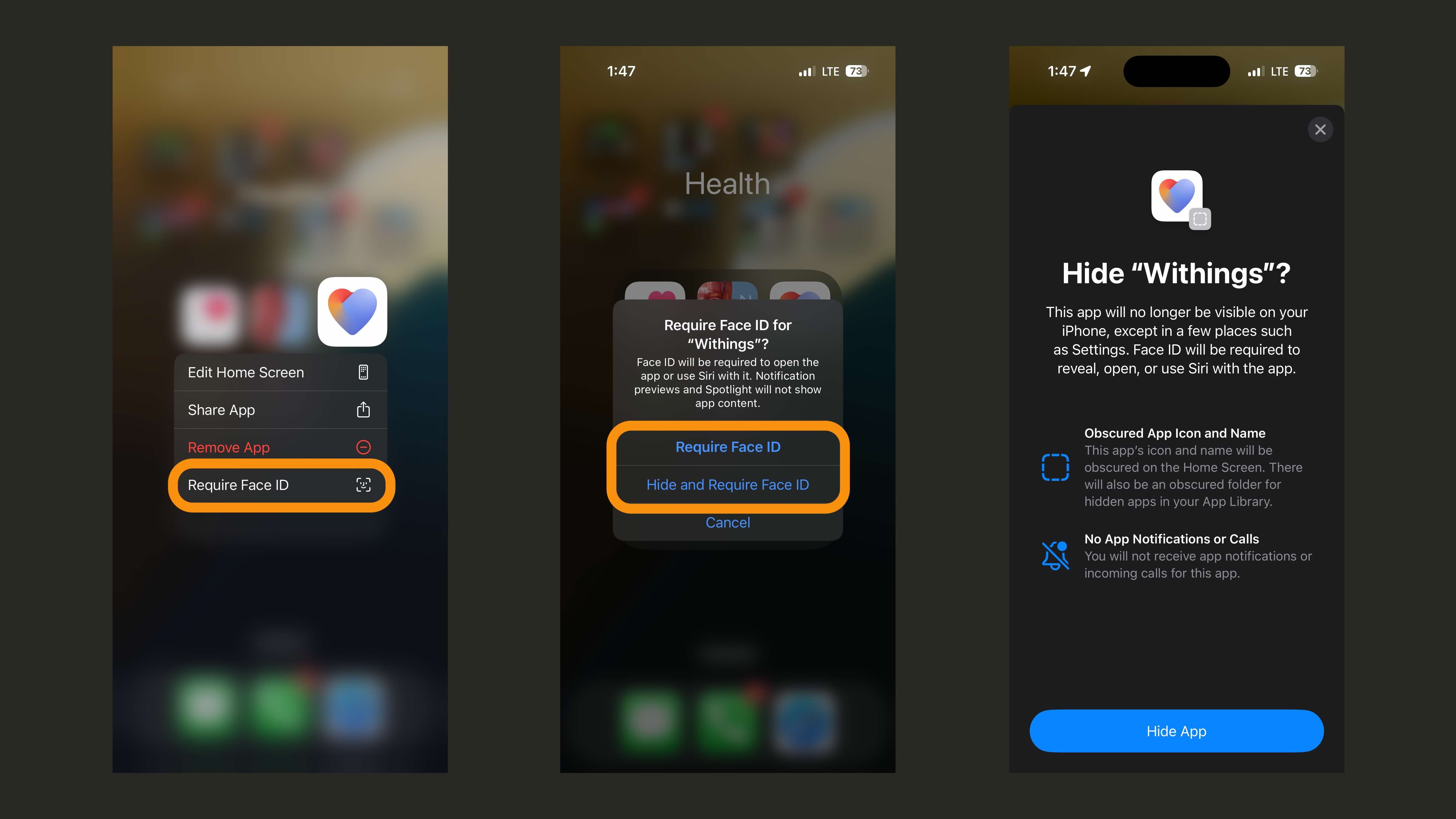 как заблокировать и скрыть приложения на iPhone в iOS 18 2