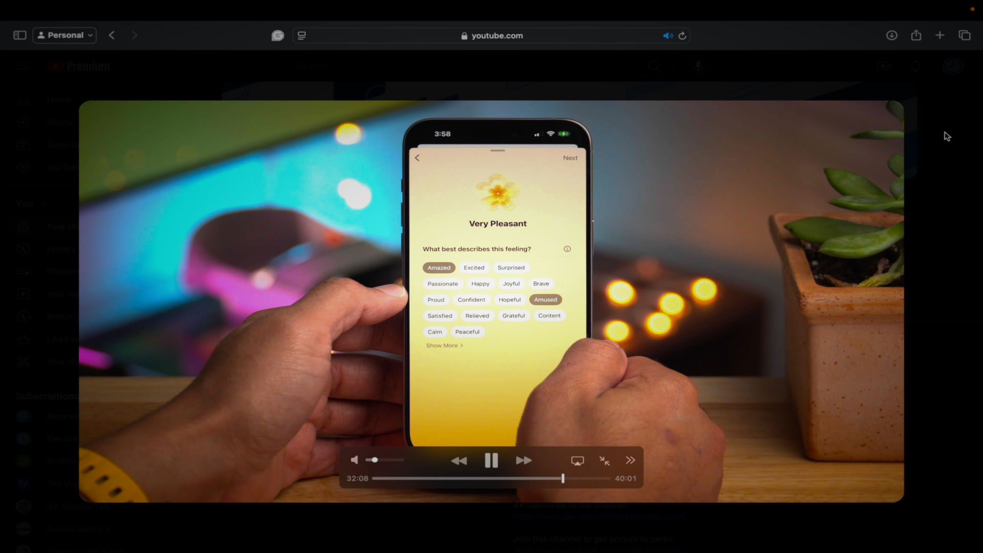 средство просмотра видео macOS Sequoia