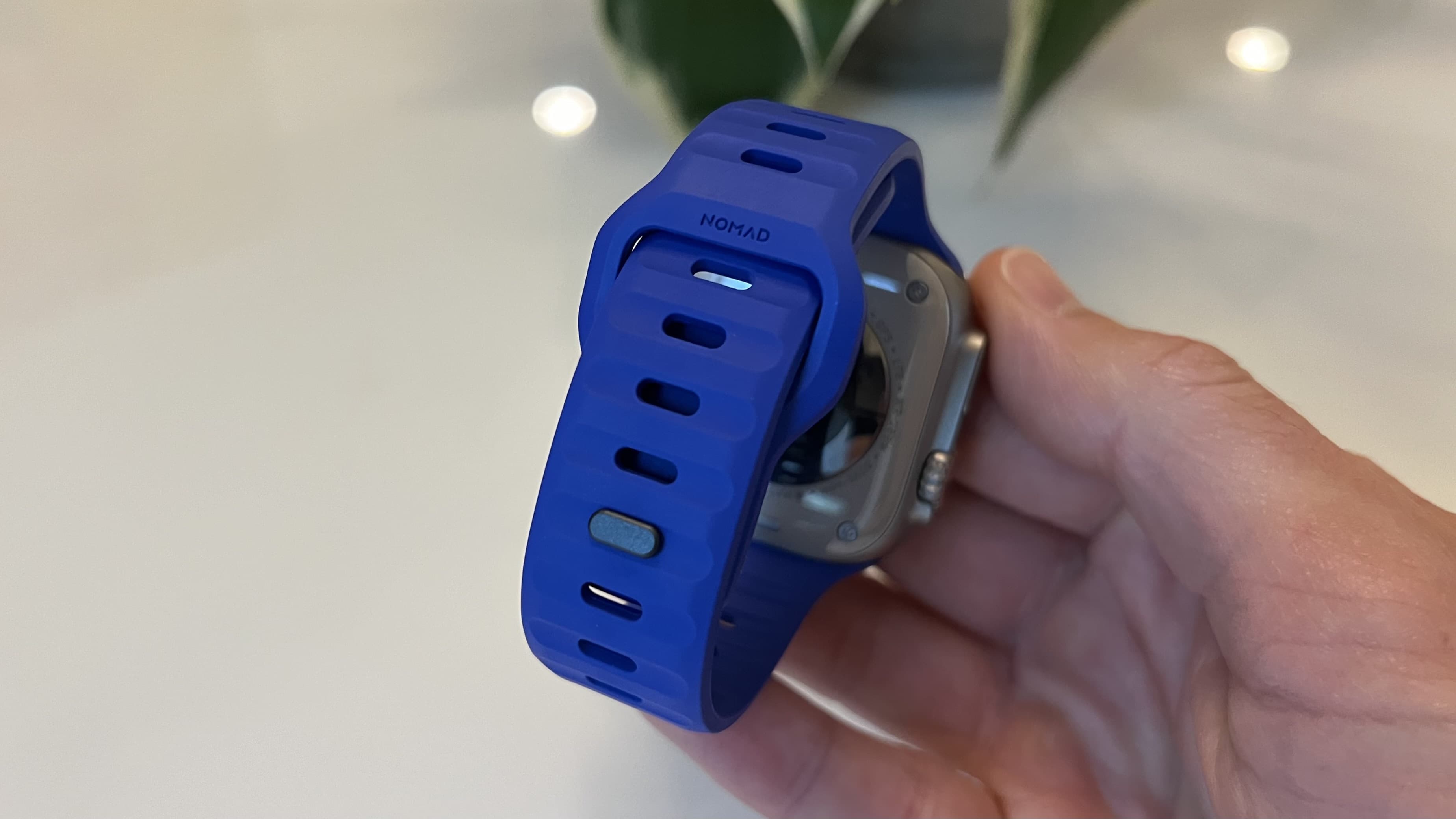 Спортивный ремешок Nomad Blurple для Apple Watch, застежка на булавку