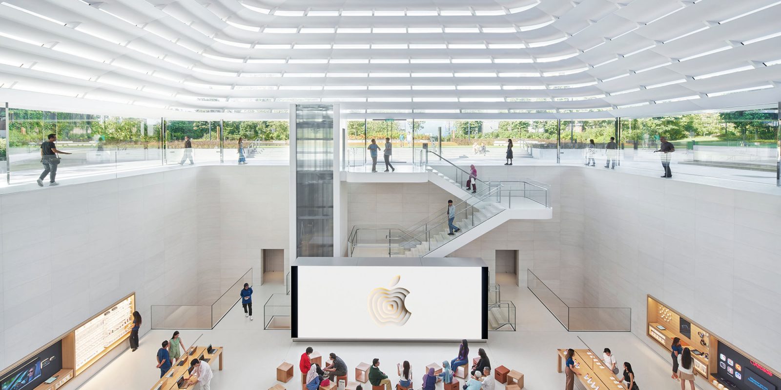 Apple Store TRX в Куала-Лумпуре | Фото интерьера