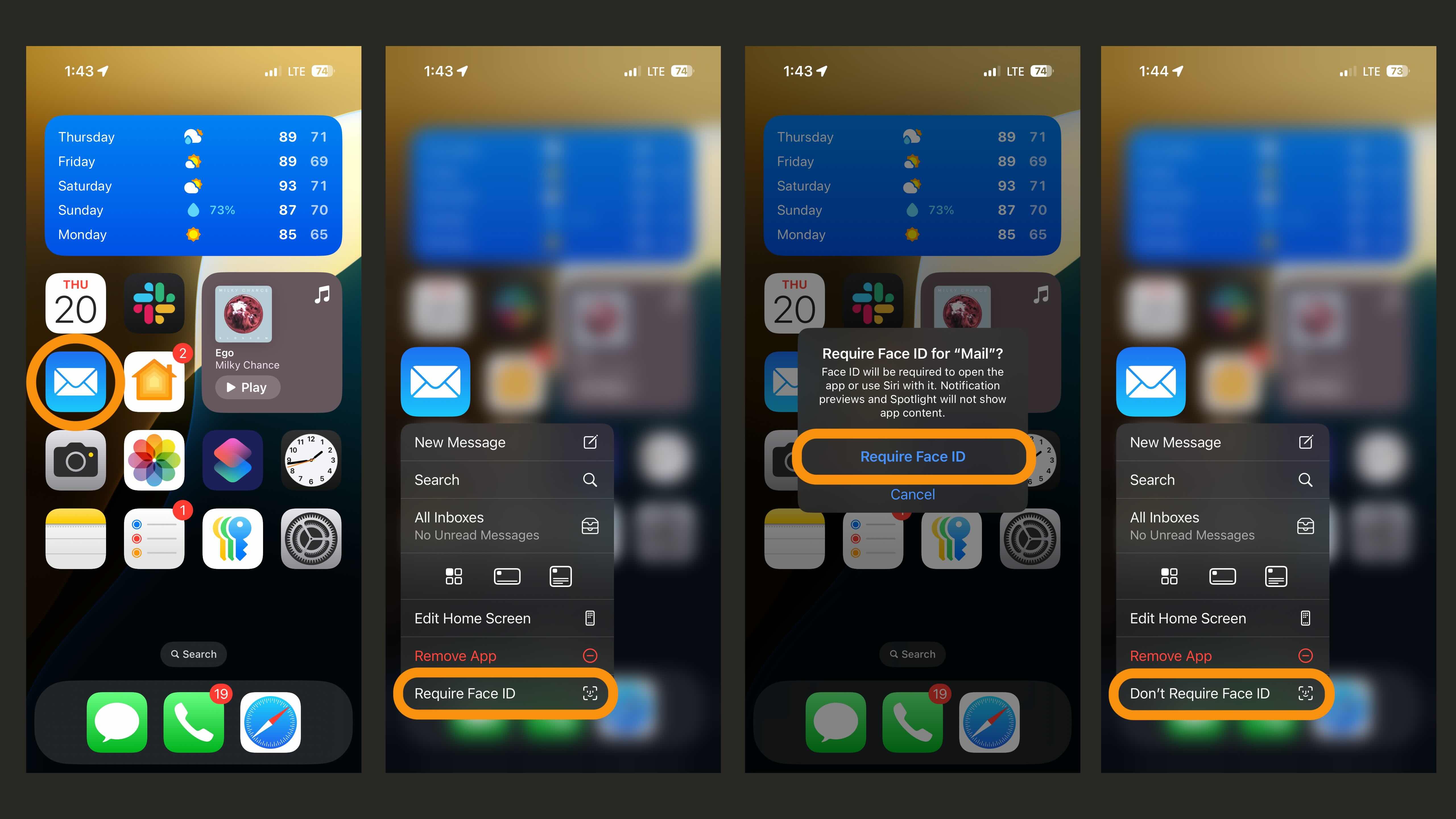 как заблокировать и скрыть приложения на iPhone в iOS 18 1