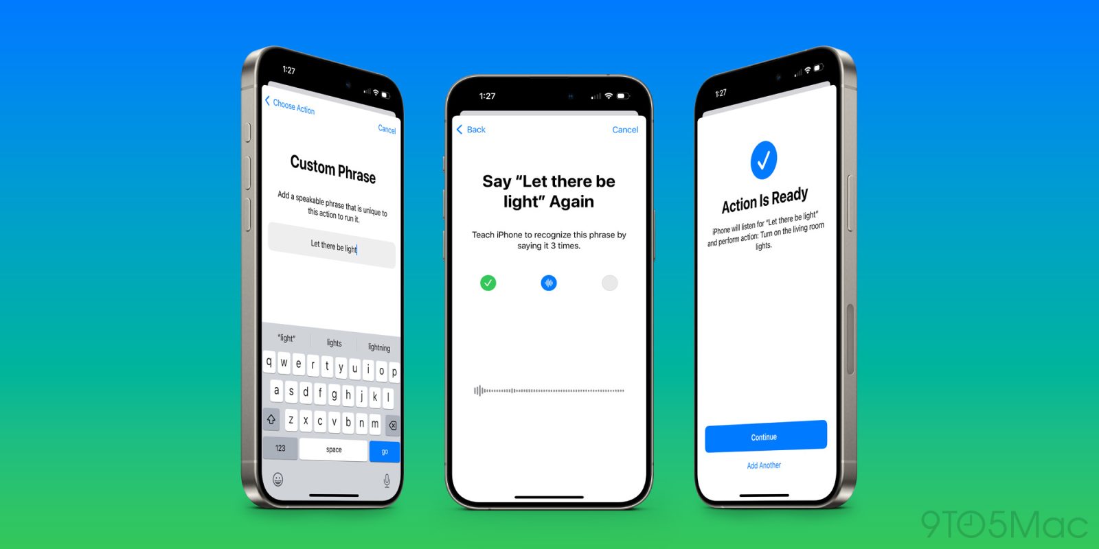Голосовые сочетания в iOS 18