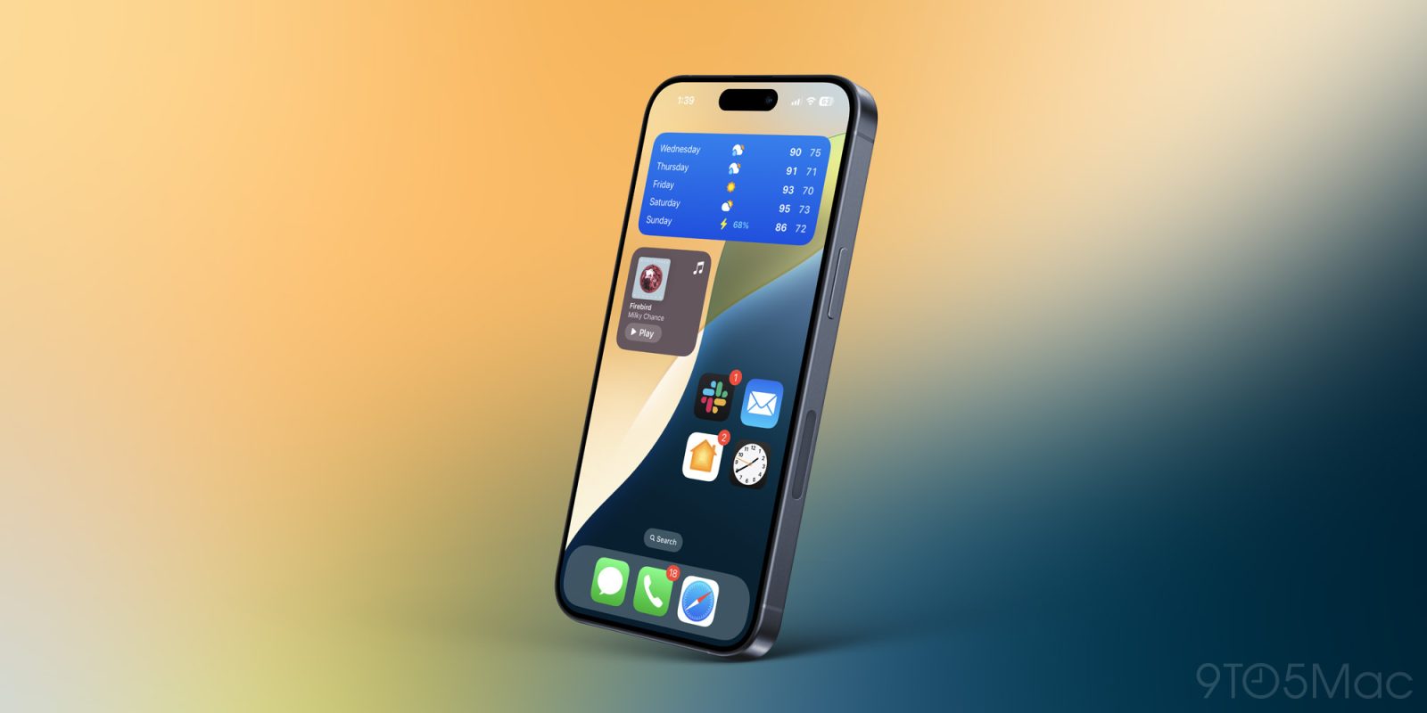 скрыть названия приложений iPhone iOS 18