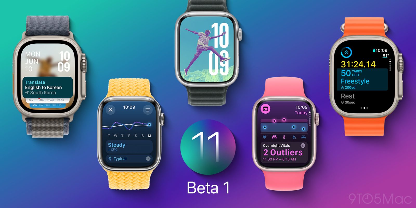 watchOS 11 бета 1