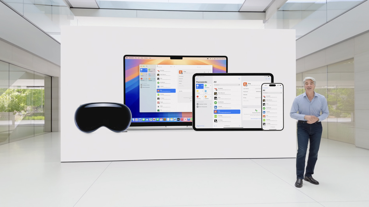 Приложение Apple Passwords iOS 18 macOS seqouia