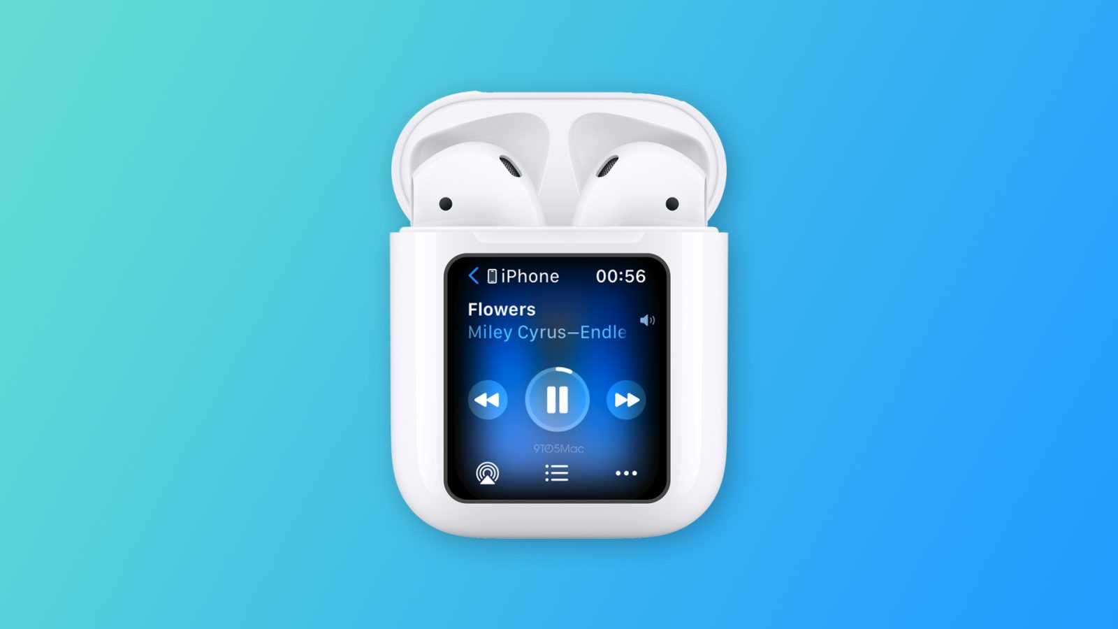 Apple запатентовала новый чехол для AirPods с интерактивным дисплеем