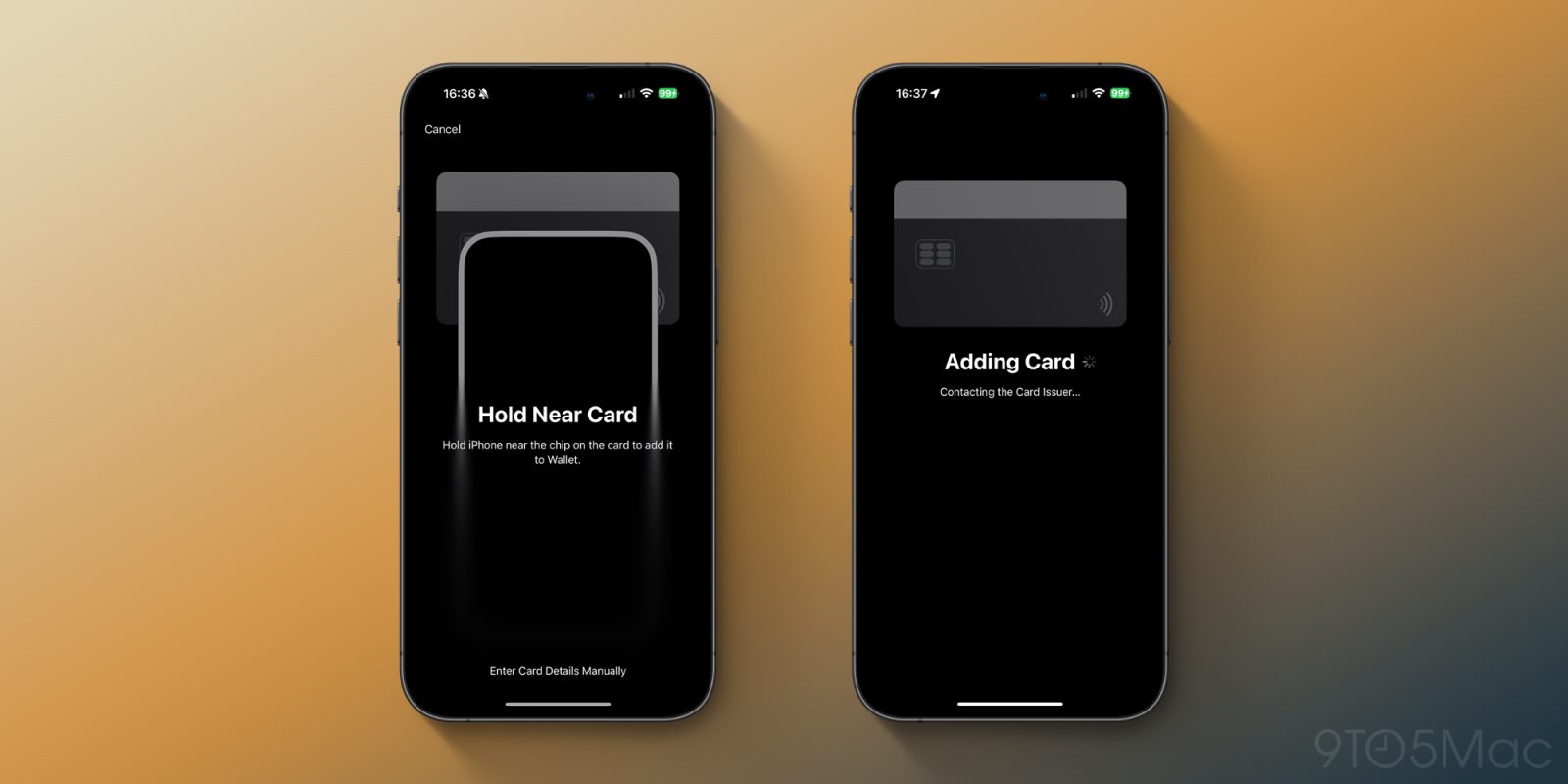 iOS 18 Нажмите для предоставления Apple Pay