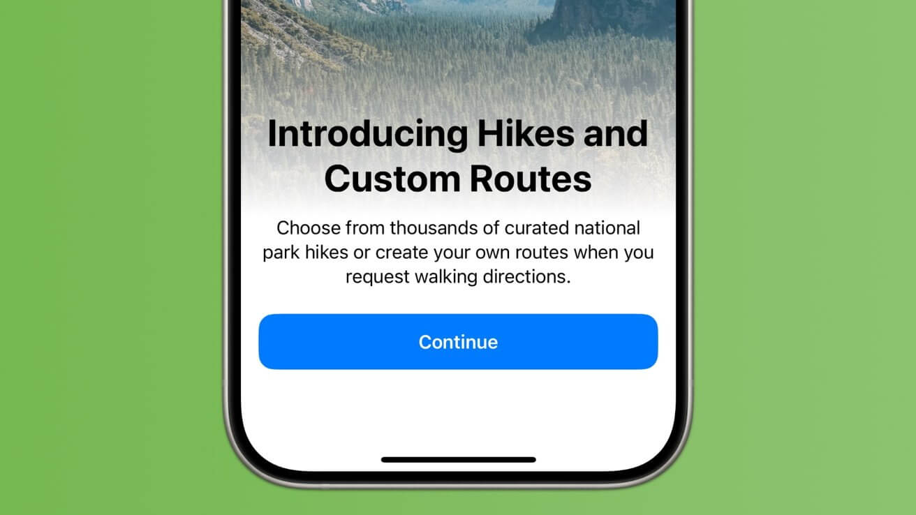 Как планировать походы в Apple Maps с iOS 18