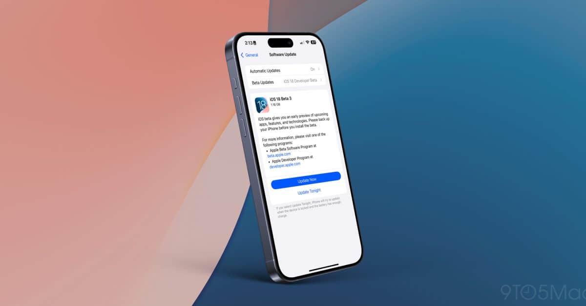 iOS 18 beta 3: вот все новое