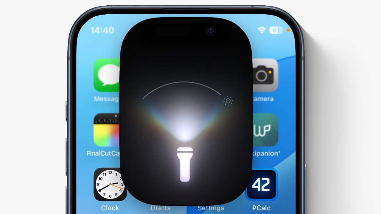 Последняя бета-версия iOS 18 улучшает новые элементы управления фонариком