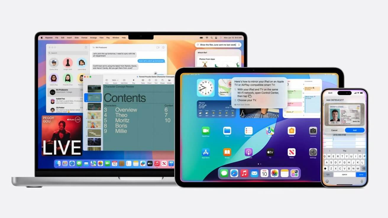 Apple предлагает первые публичные бета-версии своих осенних операционных систем