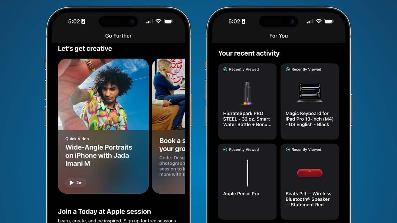 Apple Store обновляется, добавляется вкладка «Go Further»