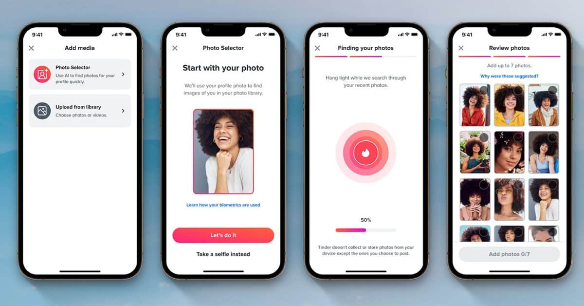 Обработка ИИ в Tinder выберет для вас самые привлекательные фотографии