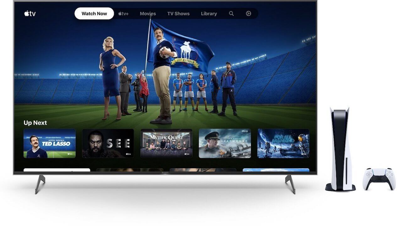 Apple предлагает пробную версию Apple TV+ для владельцев консолей PS4 и PS5