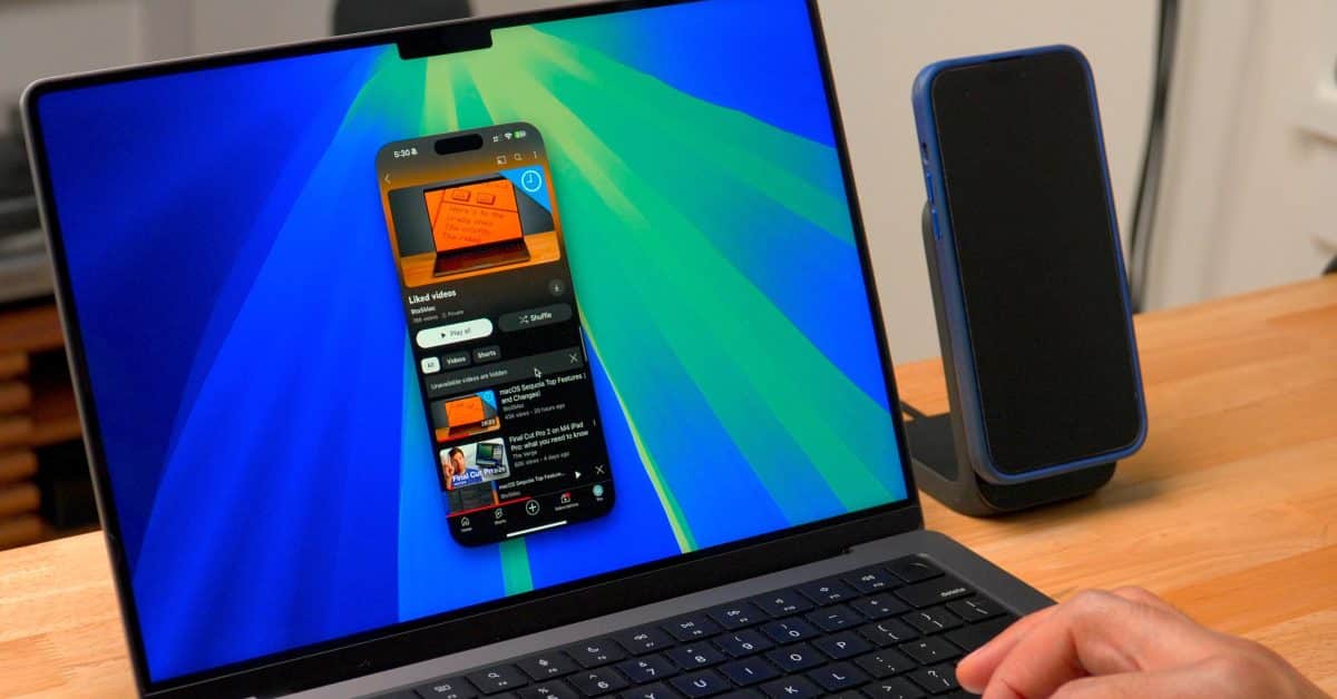 iPhone Mirroring добавляет изменение размера окна в macOS Sequoia beta 4