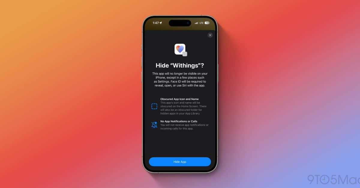 Блокировка и скрытие приложений на iPhone в iOS 18: как это сделать
