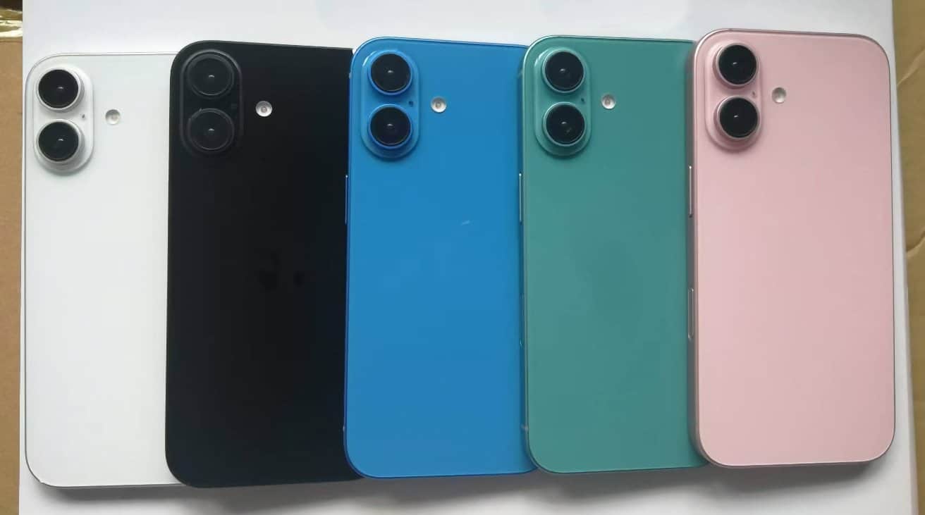 Последние макеты iPhone 16 демонстрируют цвета и камеры