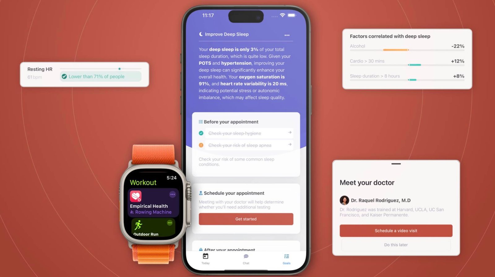 Эмпирическое здоровье для Apple Watch