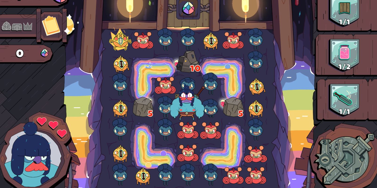 Grindstone на Apple Arcade