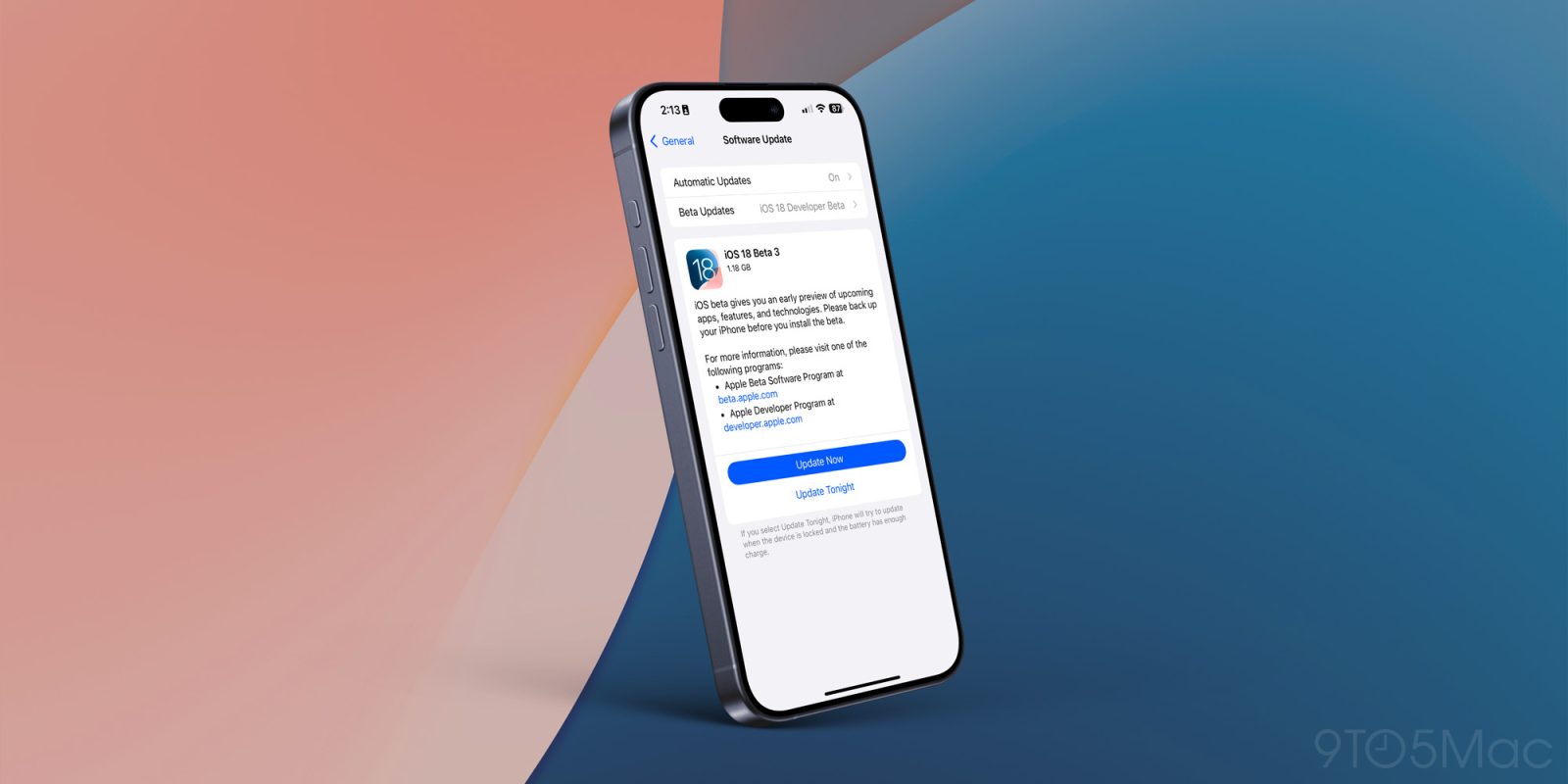 iOS 18 beta 3 новые функции