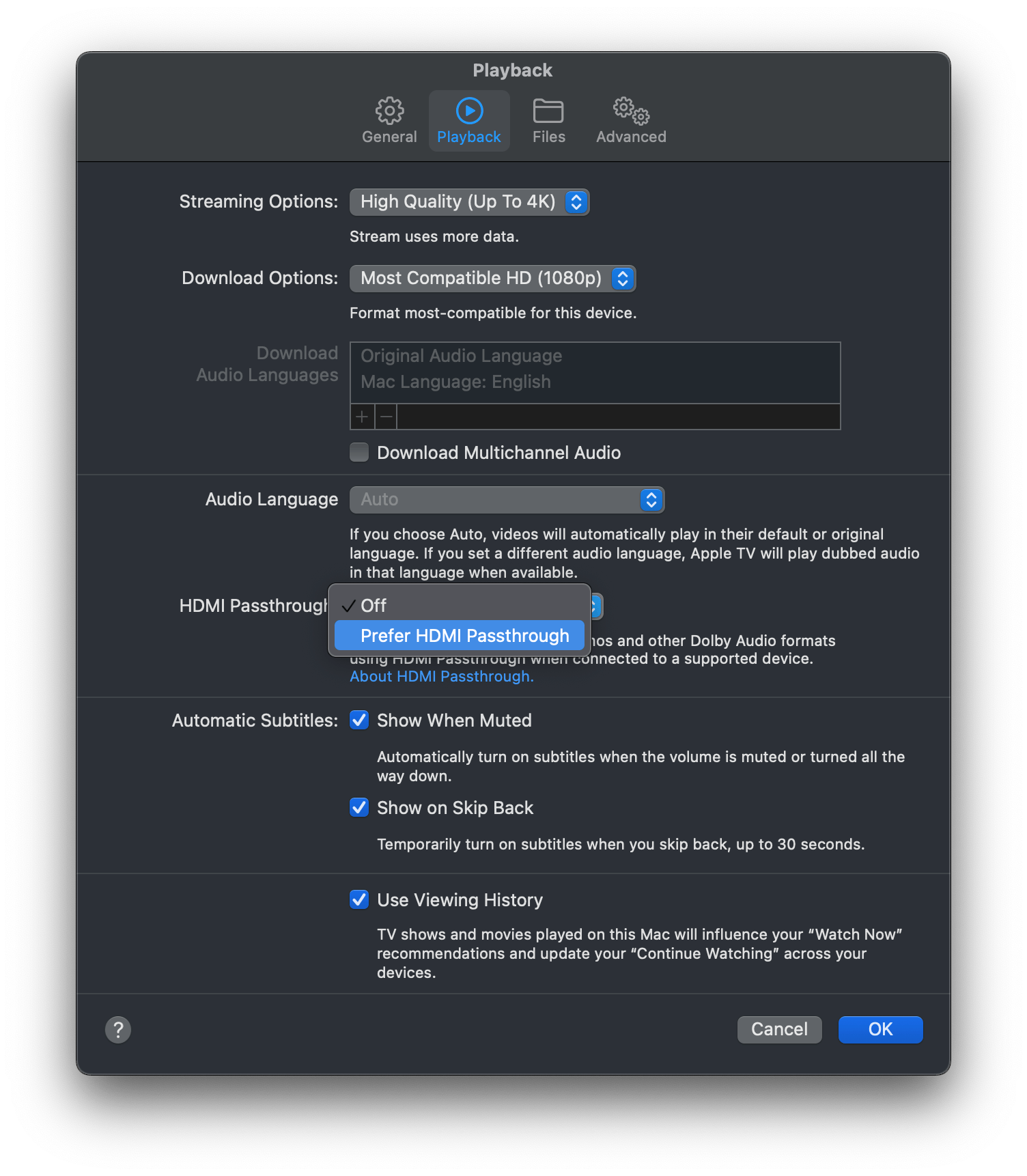 macOS Sequoia позволяет пользователям воспроизводить звук Dolby Atmos с помощью HDMI Passthrough