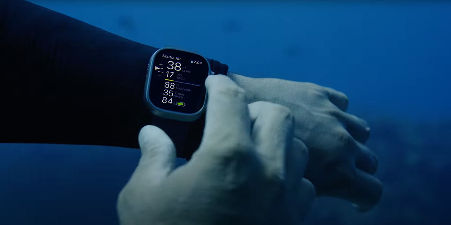 Far Out | Apple Watch Ultra в режиме дайв-компьютера