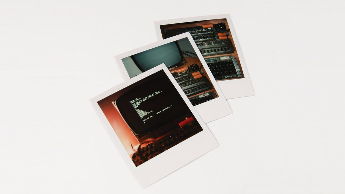 Винтажные фотографии Polaroid, использованные для рекламы Apple-1, попали на аукцион