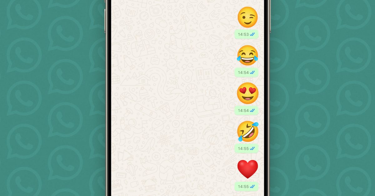 WhatsApp начинает тестирование собственных анимированных эмодзи в своем приложении для iOS